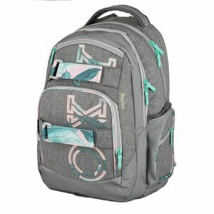 Oxybag OXY STYLE Studentský batoh, šedá, velikost obraz