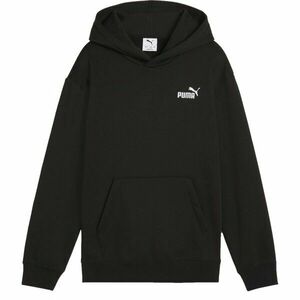 Puma ESSENTIALS SMALL NO. 1 LOGO RELAXED HOODIE FL B Chlapecká mikina, černá, velikost obraz