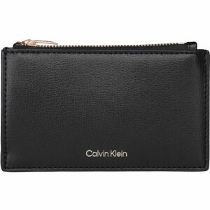 Calvin Klein FOIL LOGO TOP ZIP CARDCASE Dámská peněženka, černá, velikost obraz