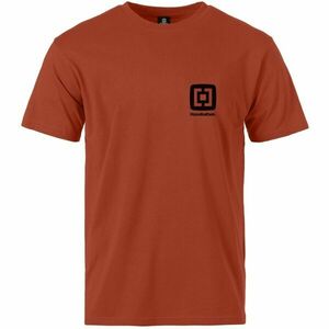 Horsefeathers MINI LOGO Pánské tričko, hnědá, velikost obraz