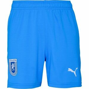 Puma UCV CRAIOVA SHORTS JR Chlapecké fotbalové šortky, modrá, velikost obraz