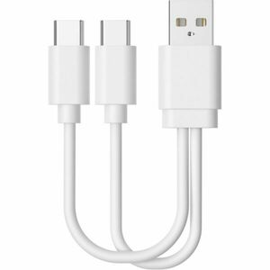 BLUETOUCH CABLE 2 v 1 dobíjecí kabel na USB-C baterie, bílá, velikost obraz