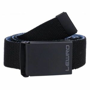 Lewro ATLAS Dětský látkový opasek, černá, velikost obraz