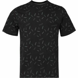 Kappa LOGO FAZZA CELO PRINT Pánské triko, černá, velikost obraz