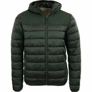 ALPINE PRO GRAL Pánská zateplená bunda, tmavě zelená, velikost obraz