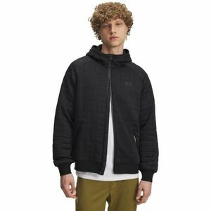 Under Armour UNSTOPPABLE FLEECE TEXTURED Pánská mikina s kapucí, černá, velikost obraz