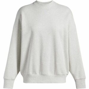 Under Armour RIVAL FLEECE CREW Dámská mikina, šedá, velikost M obraz