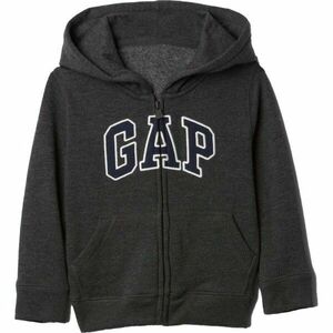 GAP V-LOGO FZ Dětská mikina, tmavě šedá, velikost 3Y obraz