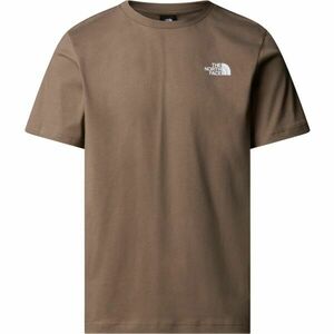 The North Face M SS BOX NSE TEE Pánské tričko, hnědá, velikost obraz