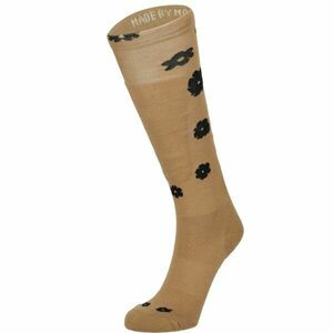 MONS ROYALE ATLAS Dámské lyžařské ponožky, hnědá, velikost obraz
