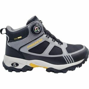 PROGRESS TREK MID WP Juniorské boty s membránou, černá, velikost obraz