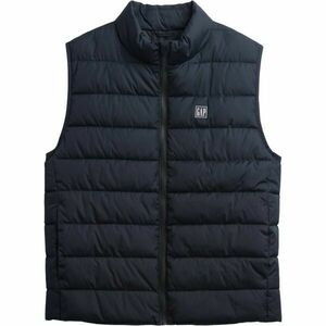 GAP V-FRCH LOGO LTWT PUFFER Pánská vesta, tmavě modrá, velikost obraz