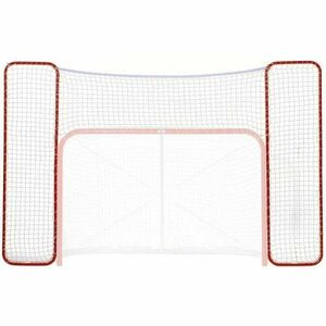 WINNWELL POSTRANNÍ SÍŤ 72" KOVOVÁ Hokejová tréninková síť, bílá, velikost obraz