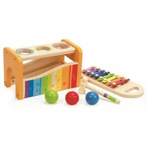 HAPE HAMMER WITH XYLOPHONE Zatloukačka s xylofonem, mix, velikost obraz
