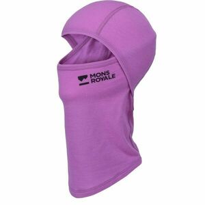 MONS ROYALE SANTA ROSA MERINO BALACLAVA Dámská funkční kukla, fialová, velikost obraz