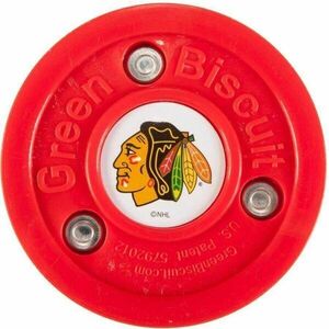 Green Biscuit CHICAGO BLACKHAWKS NHL Puk, červená, velikost obraz