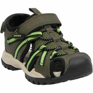 Geox J BOREALIS Chlapecké sandály, khaki, velikost obraz