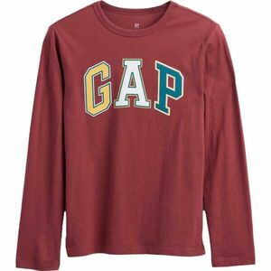 GAP V-FRCH LS LOGO VALUE TEE Chlapecké tričko, červená, velikost obraz