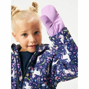 UNUO POLAR Dětské zimní rukavice, fialová, velikost obraz