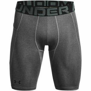 Under Armour HEATGEAR ARMOUR LONG SHORTS Pánské kompresní kraťasy, šedá, velikost M obraz