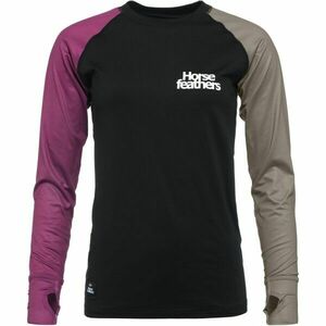 Horsefeathers MIRRA Dámské funkční triko, černá, velikost obraz
