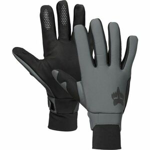 Fox DEFEND THERMO GLOVE Cyklistické rukavice, tmavě šedá, velikost obraz