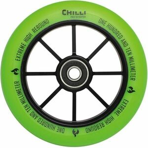 CHILLI BASE 110 MM Náhradní kolečko, zelená, velikost obraz