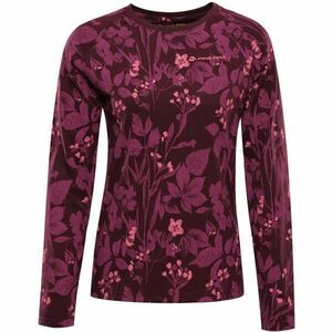 ALPINE PRO GRETTA Dámské triko s dlouhým rukávem, vínová, velikost obraz