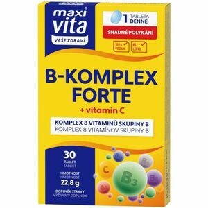 VITAR MAXI VITA B KOMPLEX FORTE+ + VITAMIN C 30 TAB Doplněk stravy, , velikost obraz