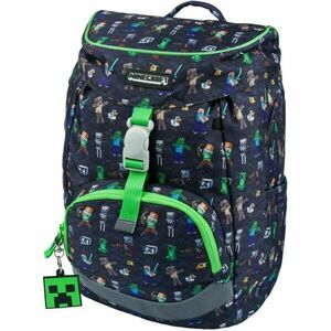 BAAGL AIRY MINECRAFT Školní batoh, tmavě modrá, velikost obraz