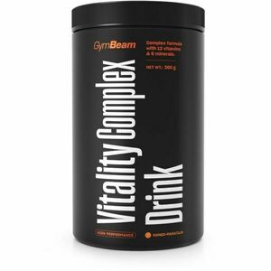 GymBeam VITALITY COMPLEX DRINK 360 G MANGO + MARACUJA Komplexní drink, , velikost obraz