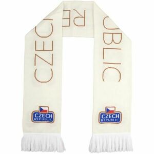 FLLÖS FANLINE SCARF CZECH 10 Zimní šála, bílá, velikost obraz