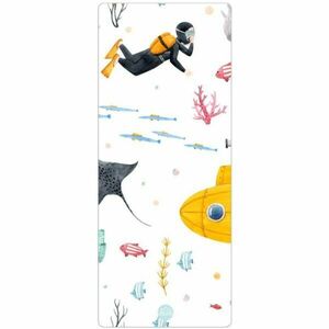 YOGGYS CHILDREN'S EXERCISE MATÍ SCUBA DIVER Podložka na jógu dětská, bílá, velikost obraz