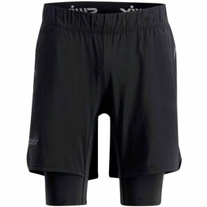 Swix PACE HYBRID Pánské běžecké kraťasy, černá, velikost obraz