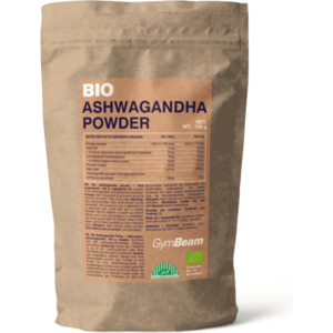 GymBeam BIO ASHWAGANDA POWDER - 100 G Adaptogen, , velikost obraz