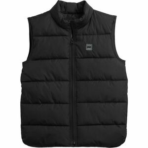 GAP V-FRCH LW LOGO VEST Dětská prošívaná vesta, černá, velikost obraz