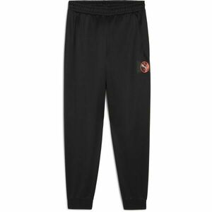 Puma ACTIVE SPORTS GRAPHIC POLY PANTS B Chlapecké tepláky, černá, velikost obraz