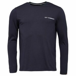 TRIMM BRAVE Pánské tričko s dlouhým rukávem, tmavě modrá, velikost obraz
