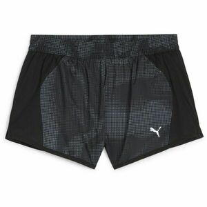 Puma RUN FAVORITE AOP VELOCITY 3" SHORT W Dámské sportovní kraťasy, černá, velikost obraz