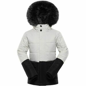 ALPINE PRO EGYPO Dětská zimní bunda, béžová, velikost 128-134 obraz