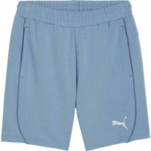 Puma TEAMFINAL CASUALS SHORTS Pánské sportovní kraťasy, světle modrá, velikost obraz