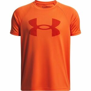Under Armour TECH BIG LOGO Chlapecké triko, oranžová, velikost M obraz