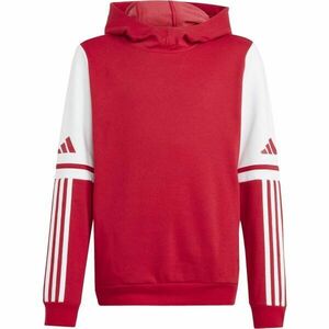 adidas SQUADRA 25 SW HOODY Y Dětská sportovní mikina, červená, velikost obraz
