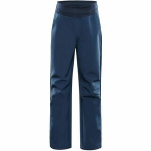 ALPINE PRO ZORTO Dětské zateplené kalhoty, tmavě modrá, velikost 104-110 obraz