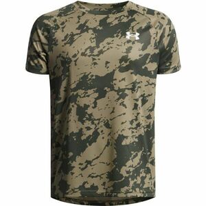 Under Armour TECH 2.0 Chlapecké sportovní triko, khaki, velikost M obraz