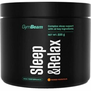 GymBeam SLEEP & RELAX 225 G MANGO-MARACUJA Doplněk stravy, , velikost obraz