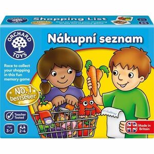 ORCHARD TOYS NÁKUPNÍ SEZNAM Vzdělávací hra, mix, velikost obraz