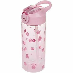 BAAGL TLAPKY 500 ML Tritanová láhev s brčkem, růžová, velikost 500 ML obraz