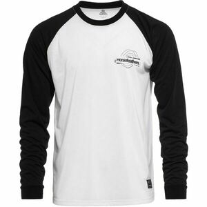 Horsefeathers SHANK LS Pánské tričko, bílá, velikost obraz