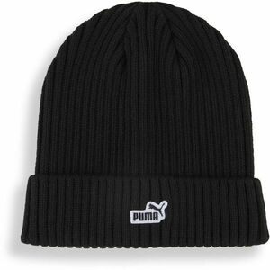Puma ESSENTIALS PATCH MID CROWN BEANIE Zimní čepice, černá, velikost obraz